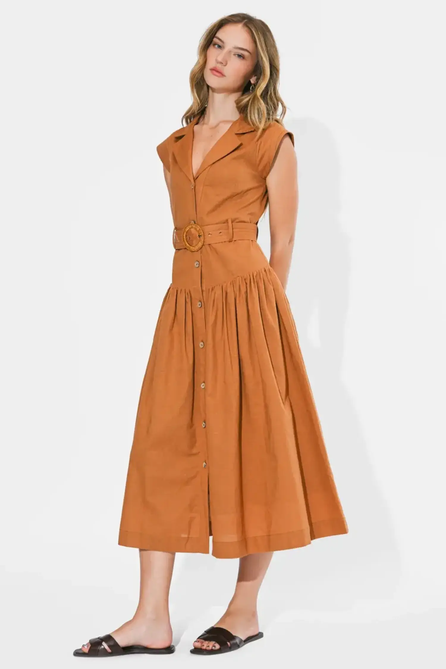 adelyn rae dresses Adelyn Rae Kennedy Shirt Dress