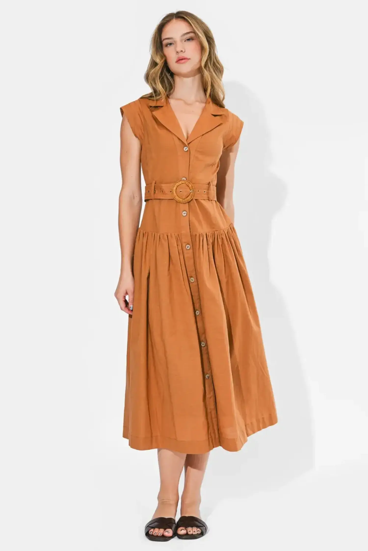 adelyn rae dress Kennedy Shirt waist minidress thats ready for your next get Jade Woven Lace Tube Dress