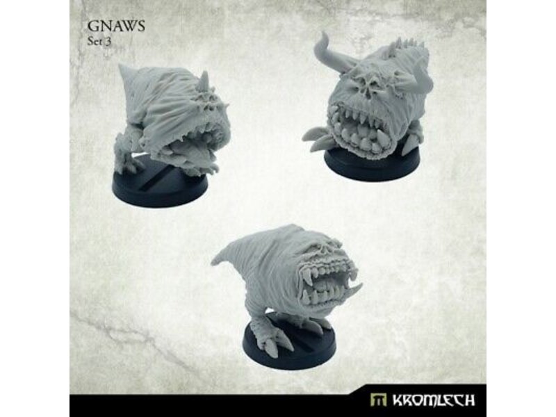 Kromlech Orc Gnaws Set 3 (3) Squigs