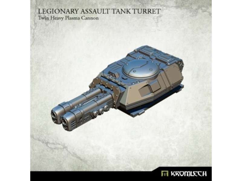 Kromlech Assault Tank Turret Twin Heavy Plasma Cannon (KRVB044)