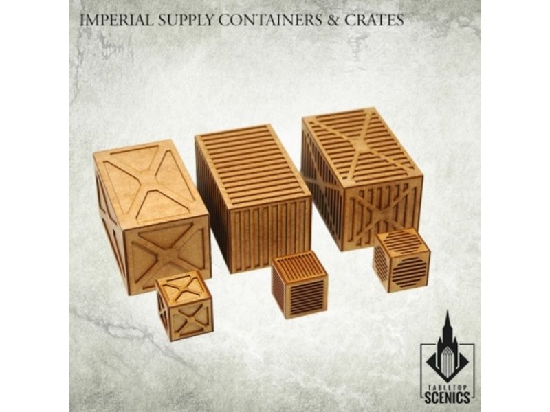 Kromlech Imperial Supply Containers & Crates