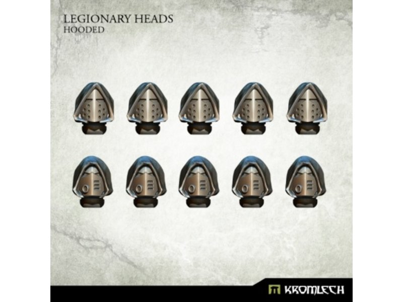 Kromlech Legionary Heads Hooded (10) (KRCB205)