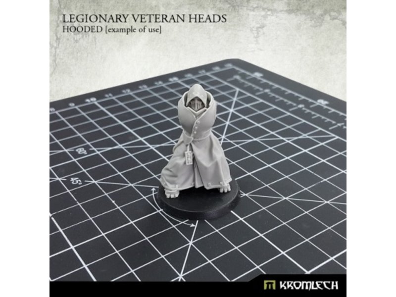 Kromlech Legionary Veteran Heads Hooded