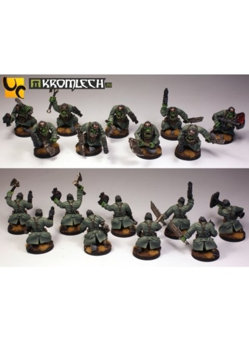 Orc Assault Greatcoat Squad Armoured (10)