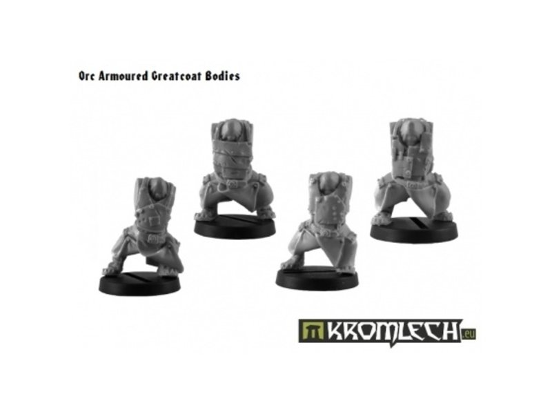 Kromlech Orc Assault Greatcoat Squad Armoured (10)