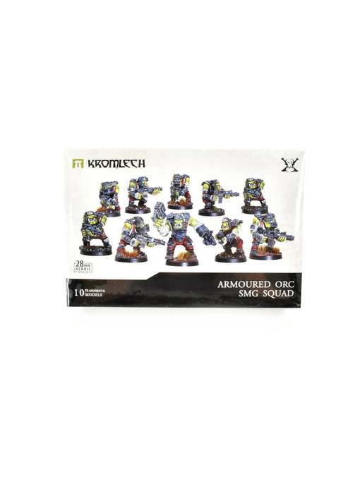 Armoured Orc SMG Squad 28mm
