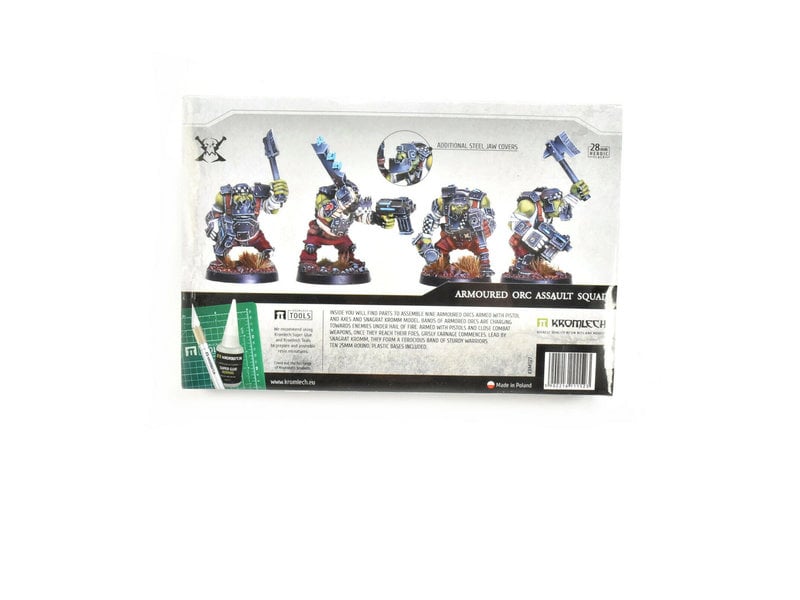 Kromlech Armoured Orc Assault Squad 28mm