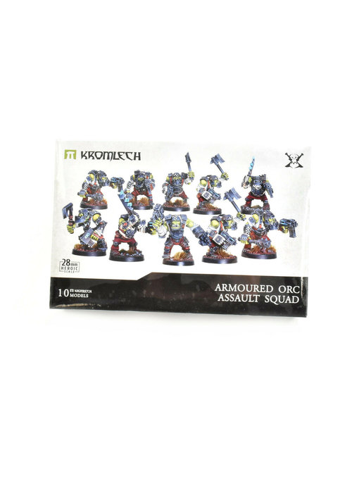 Armoured Orc Assault Squad 28mm