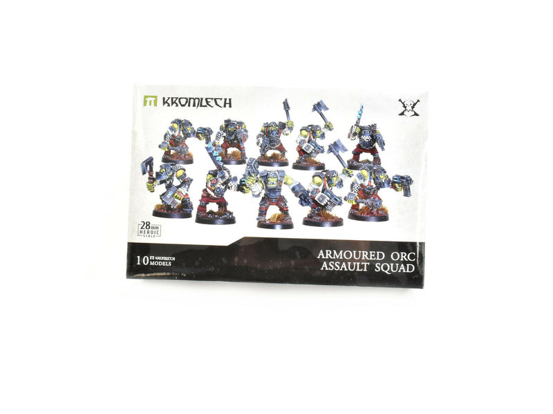 Kromlech Armoured Orc Assault Squad 28mm