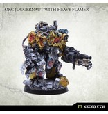 Kromlech Orc Juggernaut with Heavy Flamer