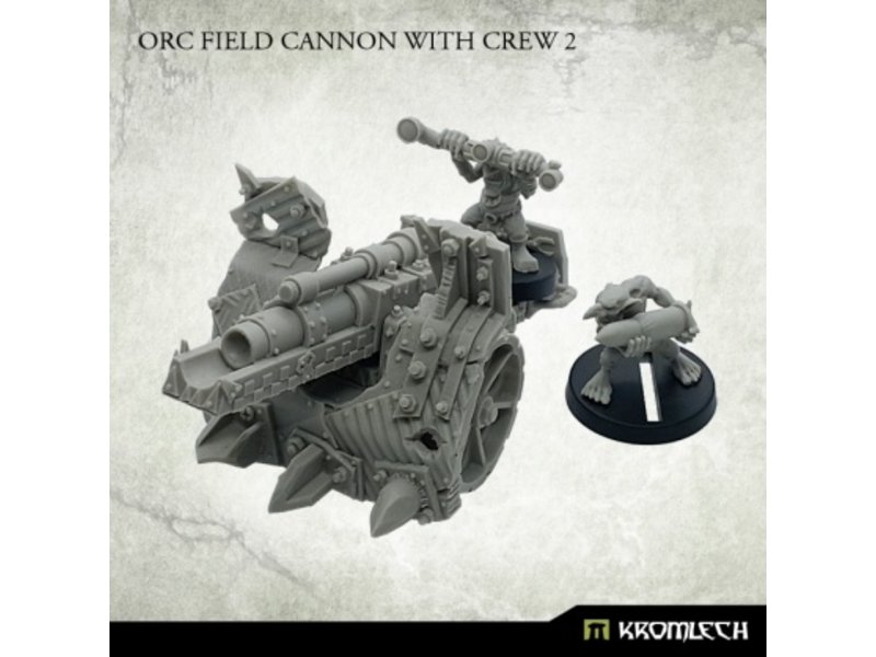 Kromlech Orc Field Cannon with Crew 2