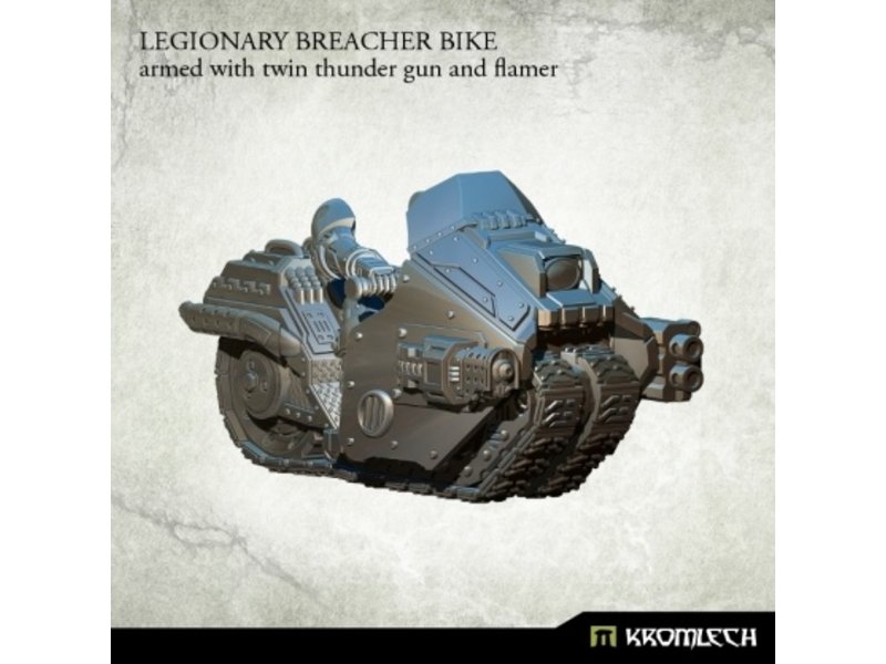 Kromlech Breacher Bike Armed with Thunder Gun & Flamer