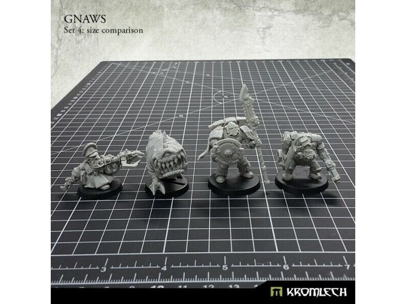 Kromlech Orc Gnaws Set 4 (3) Squigs