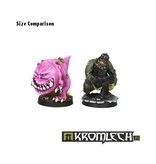 Kromlech Orc Gnaws Set 2 (3) Squigs