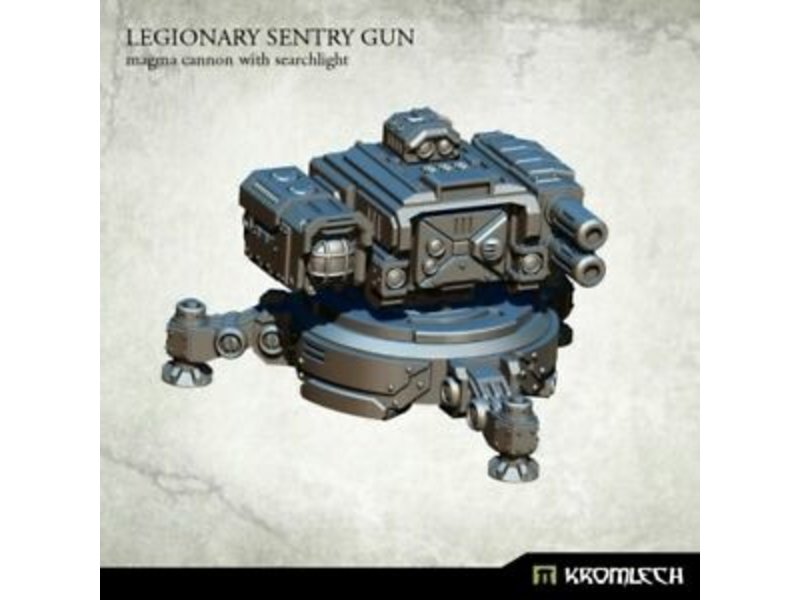 Kromlech Legionary Sentry Gun Twin Magma Cannon with Searchlight