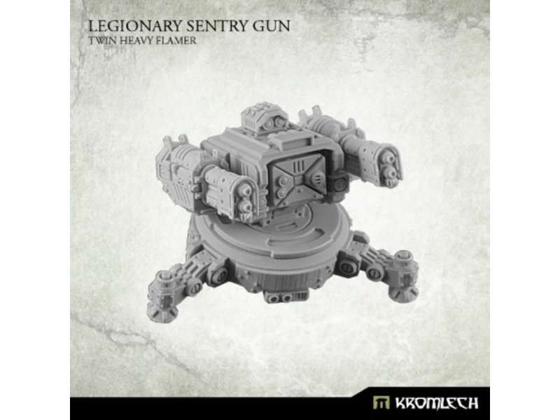 Kromlech Legionary Sentry Gun Twin Heavy Flamer