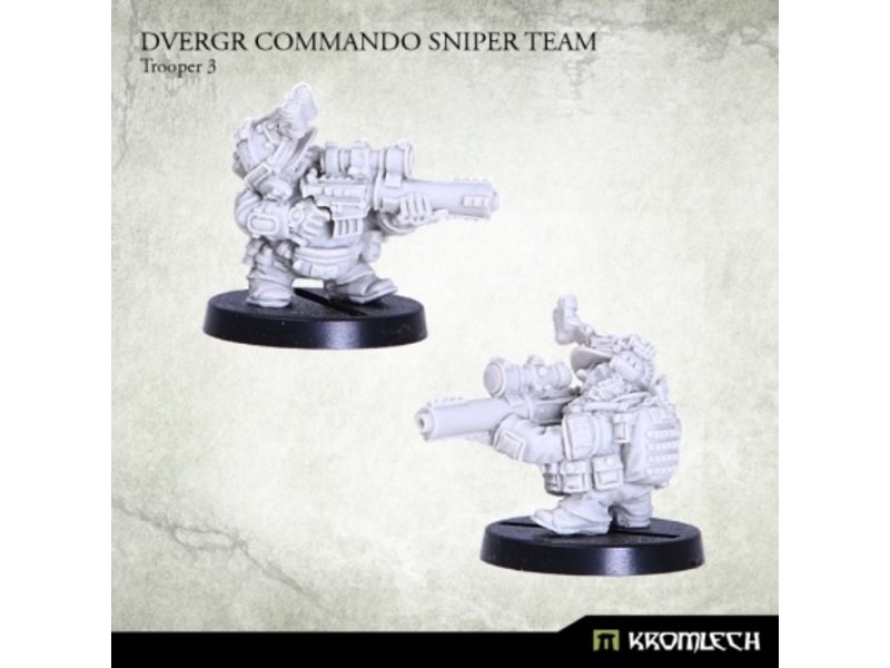 Kromlech Dvergr Commando Sniper Team