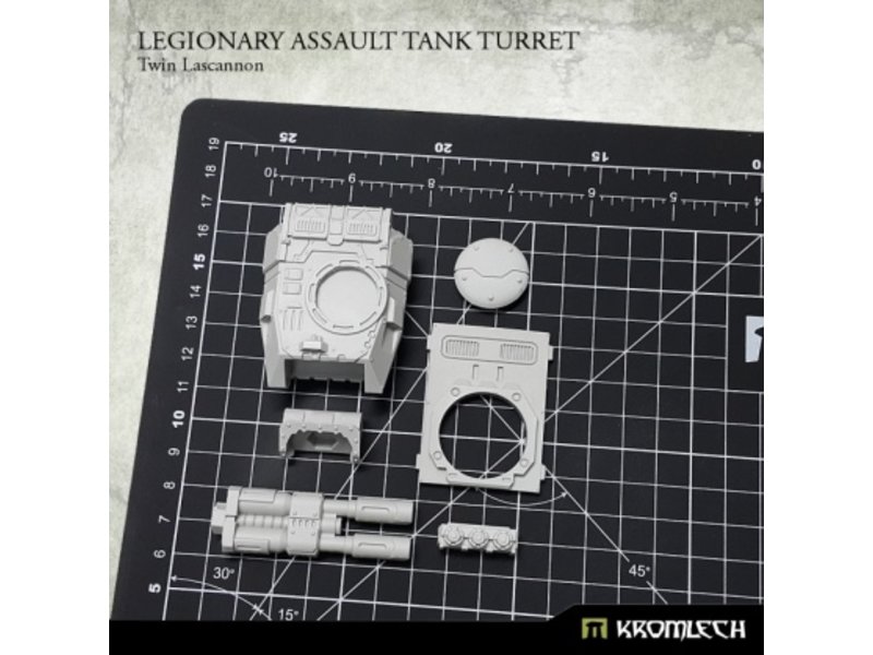 Kromlech Assault Tank Turret Twin Lascannon (KRVB041)