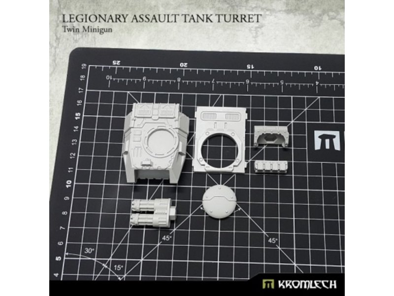 Kromlech Assault Tank Turret Twin Minigun