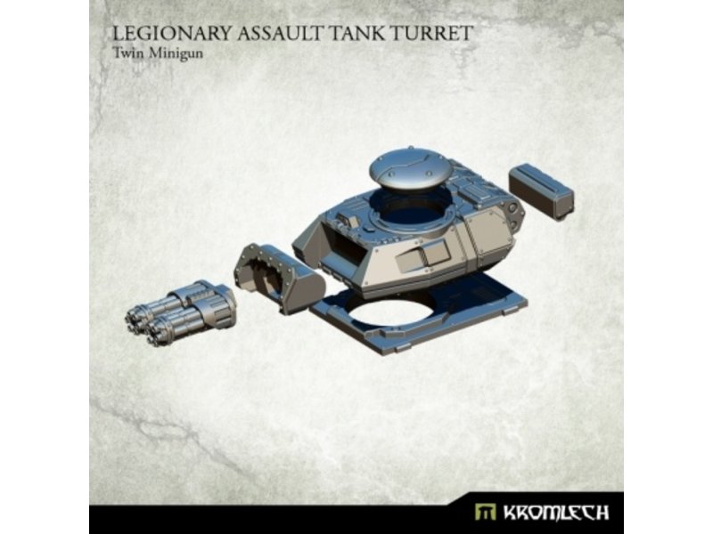 Kromlech Assault Tank Turret Twin Minigun