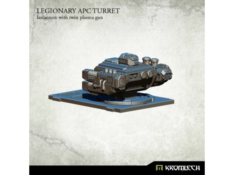 Kromlech APC Turret Lascannon with Twin Plasma Gun