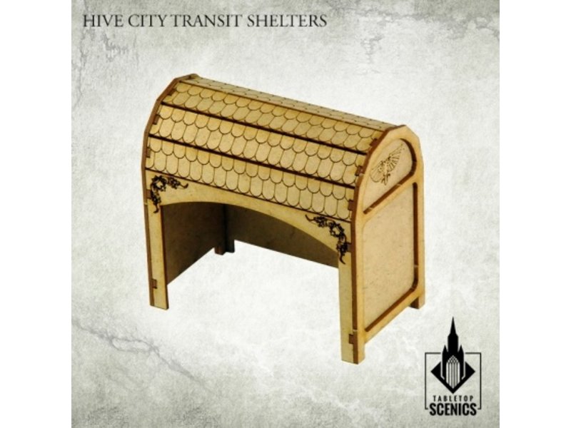 Kromlech Hive City Transit Shelter HDF