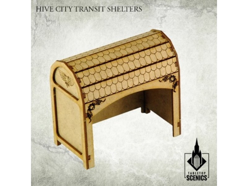 Kromlech Hive City Transit Shelter HDF