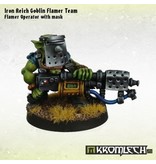 Kromlech Orc Iron Reich Goblin Flamer Team