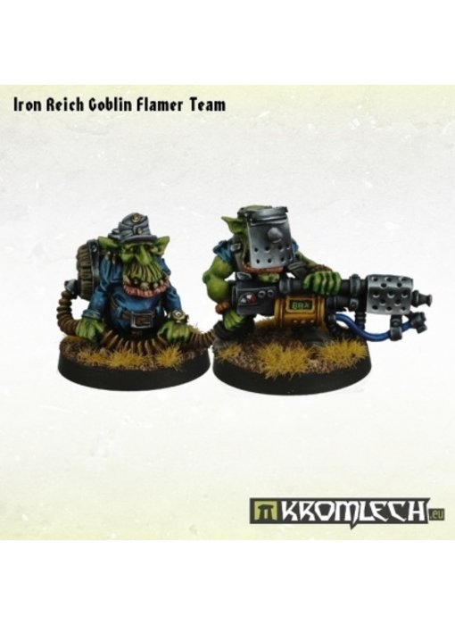 Orc Iron Reich Goblin Flamer Team