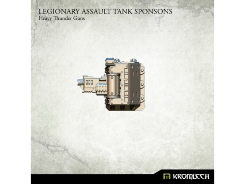 Kromlech Assault Tank Sponsons Heavy Thunder Guns