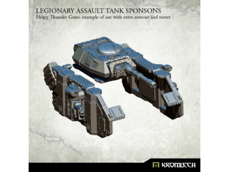 Kromlech Assault Tank Sponsons Heavy Thunder Guns