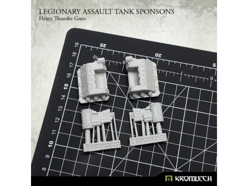 Kromlech Assault Tank Sponsons Heavy Thunder Guns