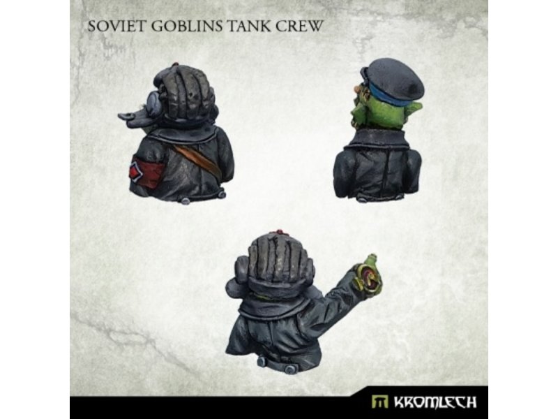 Kromlech Soviet Tank Goblin Crew bits