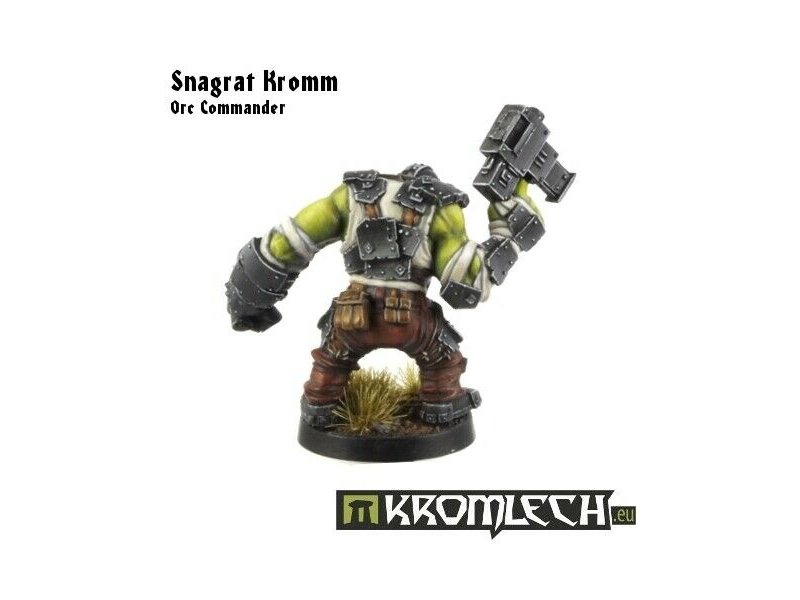 Kromlech Orc Snagrat Kromm Commander