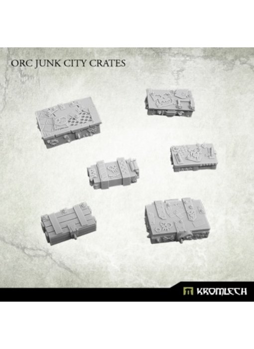 Orc Junk City Crates Scenery