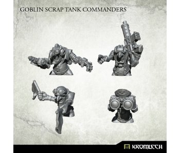Orc Goblin Scrap Tank Commanders (4) (KRM139)