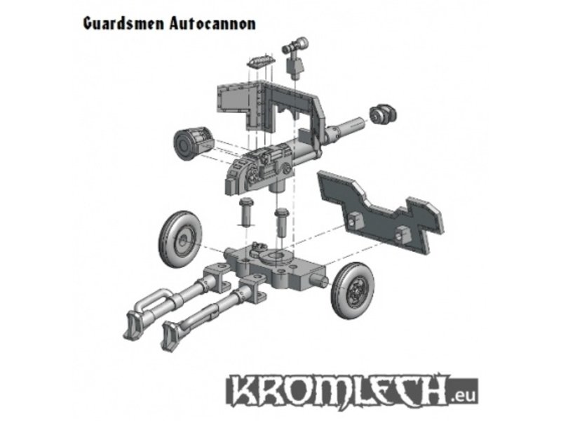 Kromlech Guardsmen Autocannon