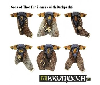 Sons of Thor Fur Cloaks with Backpacks