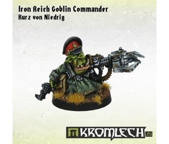 Orc Iron Reich Goblin Commander Kurz Von Niedrig