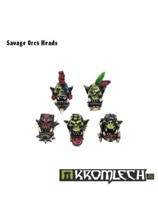 Orc Savage Heads