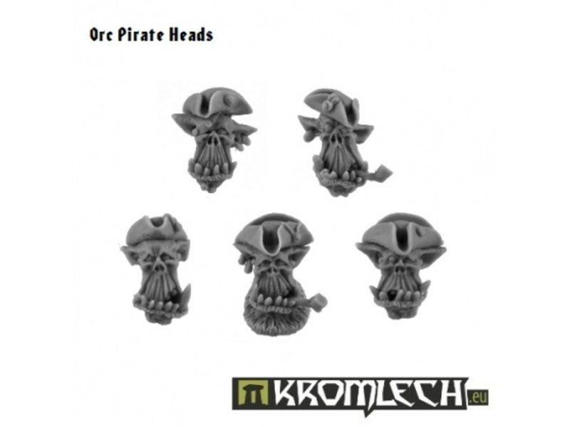 Kromlech Orc Pirate Heads
