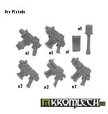 Kromlech Orc Pistols (8 + grenade and shoulder pad)