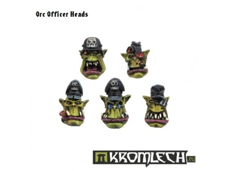 Kromlech Orc Officer Heads
