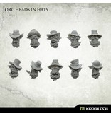 Kromlech Orc Heads in Hat (10)