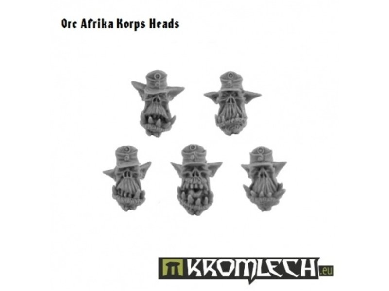 Kromlech Orc Afrika Korps Heads