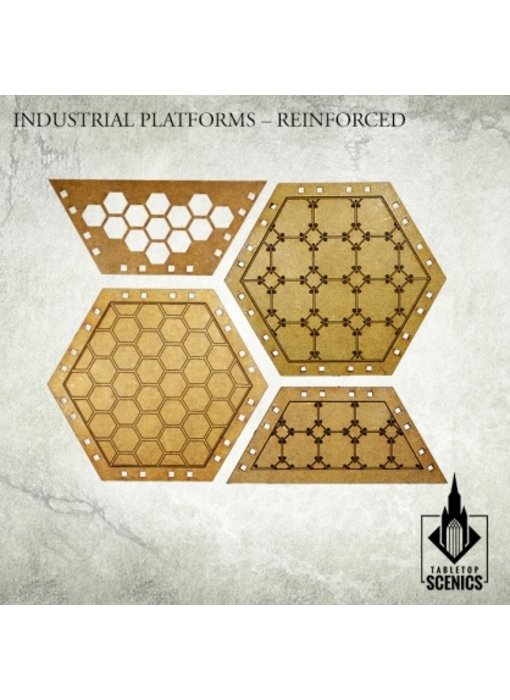Industrial platforms Reinforced Scenery HDF