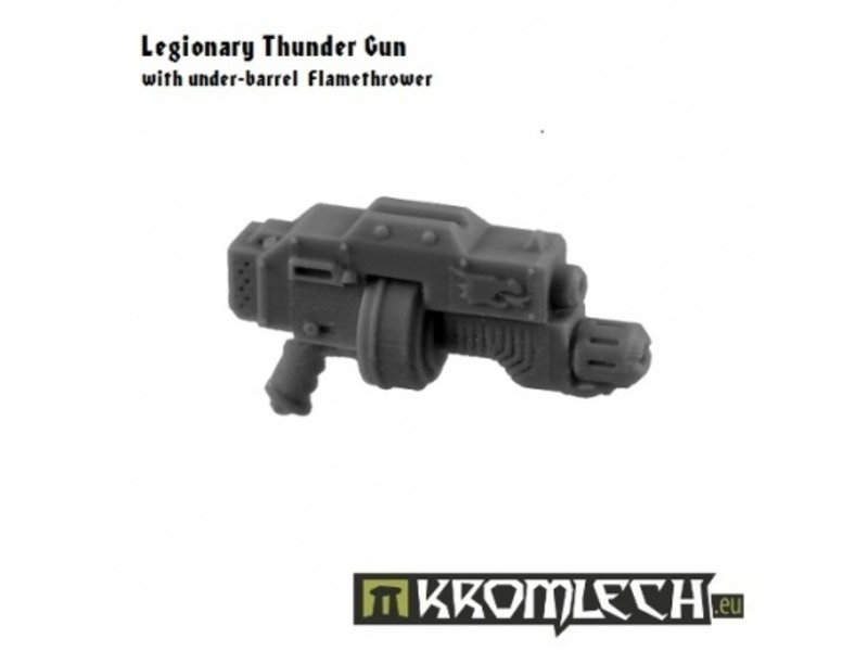 Kromlech Legionary Thunder Gun with under-barrel Flamethrower (5)