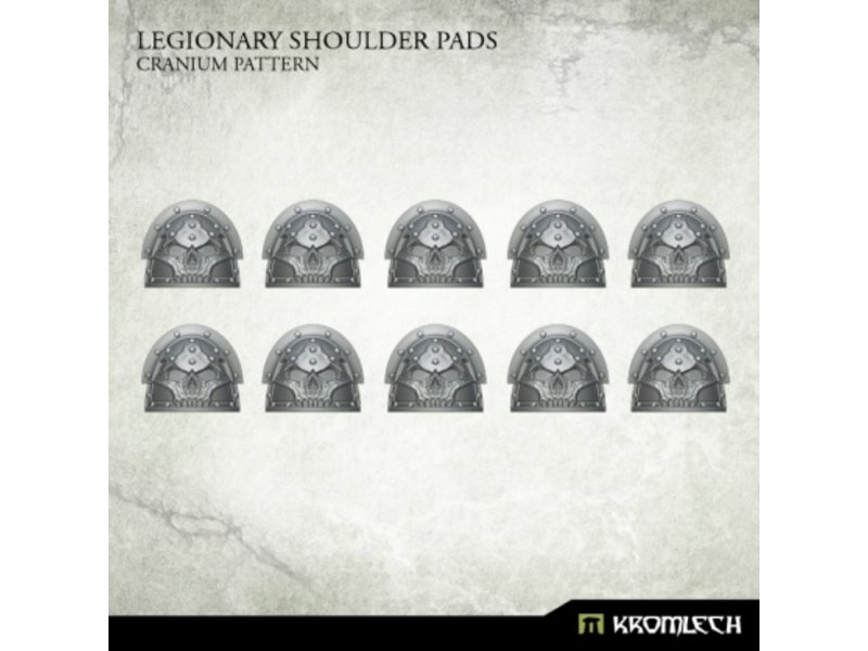 Kromlech Legionary Shoulder Pads Cranium Pattern (10) (KRCB228)