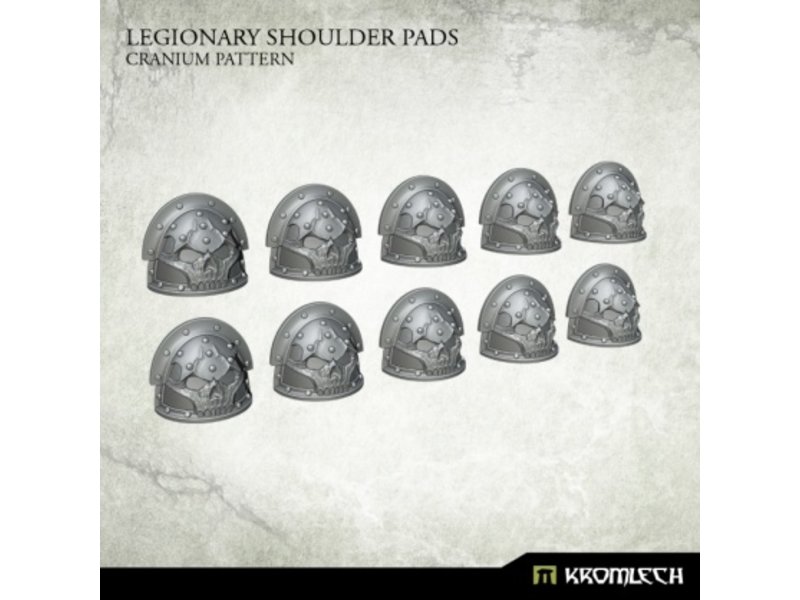 Kromlech Legionary Shoulder Pads Cranium Pattern (10) (KRCB228)