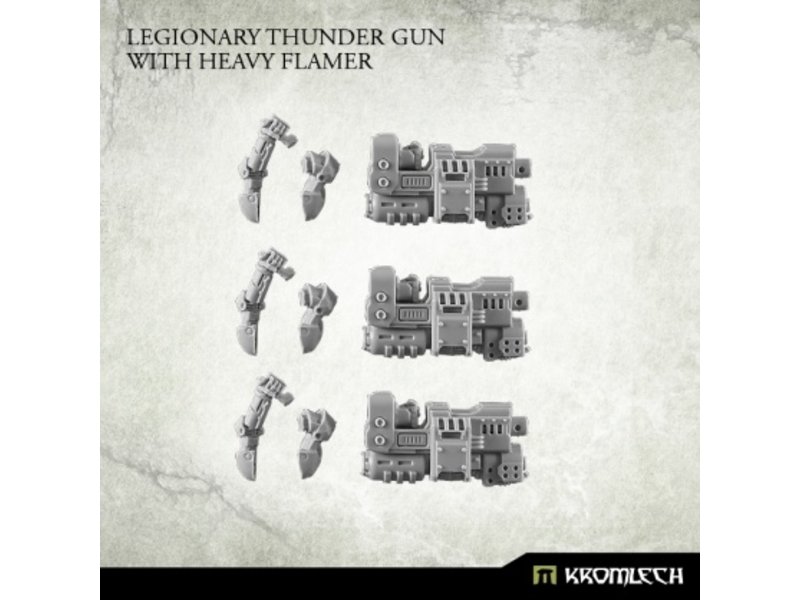 Kromlech Legionary Heavy Thunder Gun with Heavy Flamer (3)